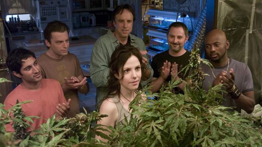 Maulik Pancholy, Justin Kirk, Mary-Louise Parker, Kevin Nealon, Andy Milder et Romany Malco  dans Weeds